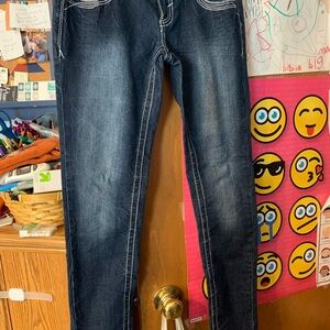 Dark Wash Denim Jeans